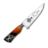 Faca Churrasco Artesanal 8″ Nossa Senhora