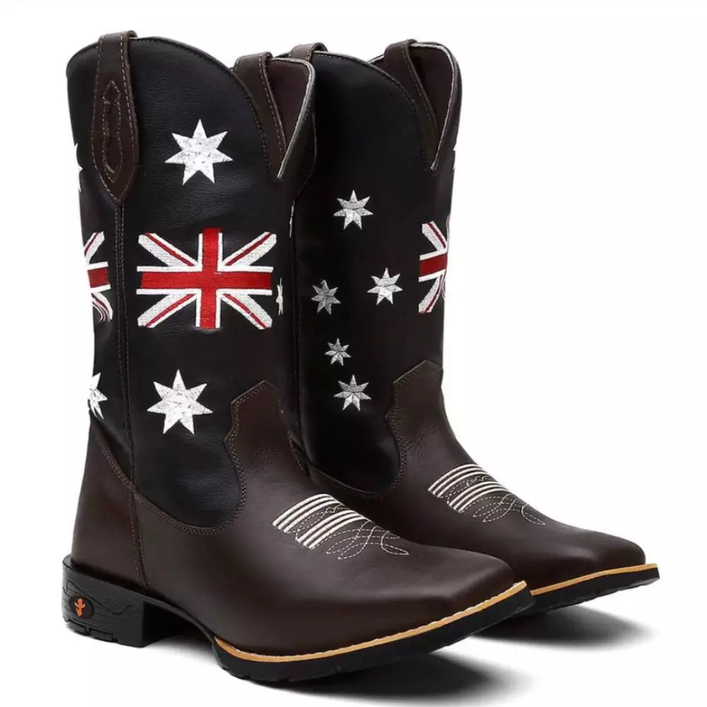 Bota Texana Masculina “Reino Unido”