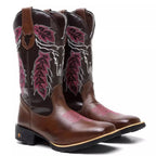 Bota Texana Feminina “Cara de Boi”