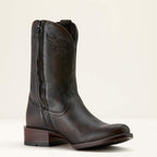 Bota Ariat Masculina Roper Bico Redondo Solado Borracha Importada 10063981