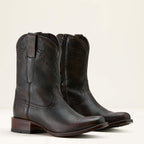 Bota Ariat Masculina Roper Bico Redondo Solado Borracha Importada 10063981