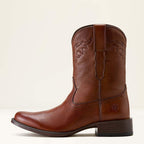Bota Ariat Masculina Roper Couro Bovino Solado Borracha Importada 10063982