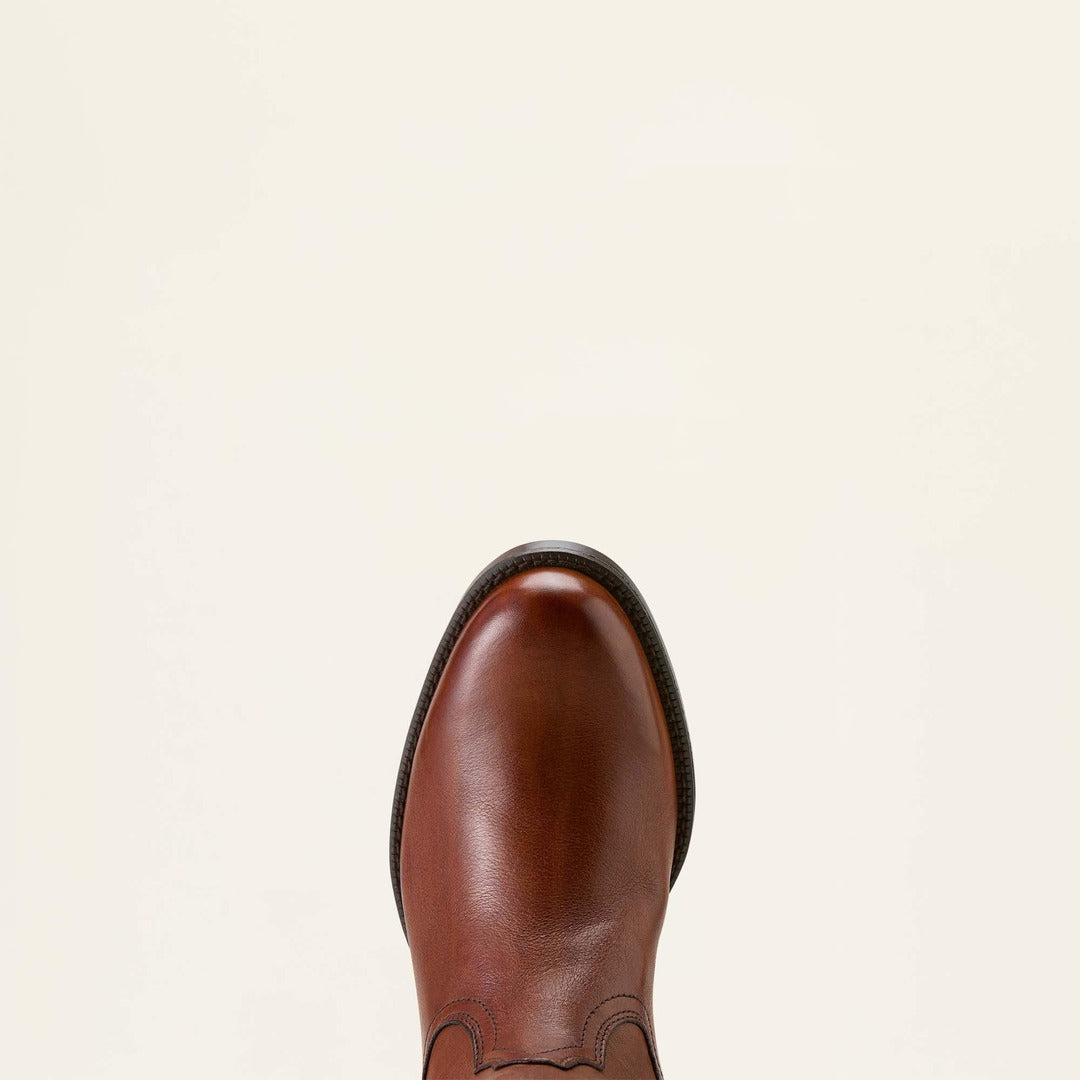 Bota Ariat Masculina Roper Couro Bovino Solado Borracha Importada 10063982