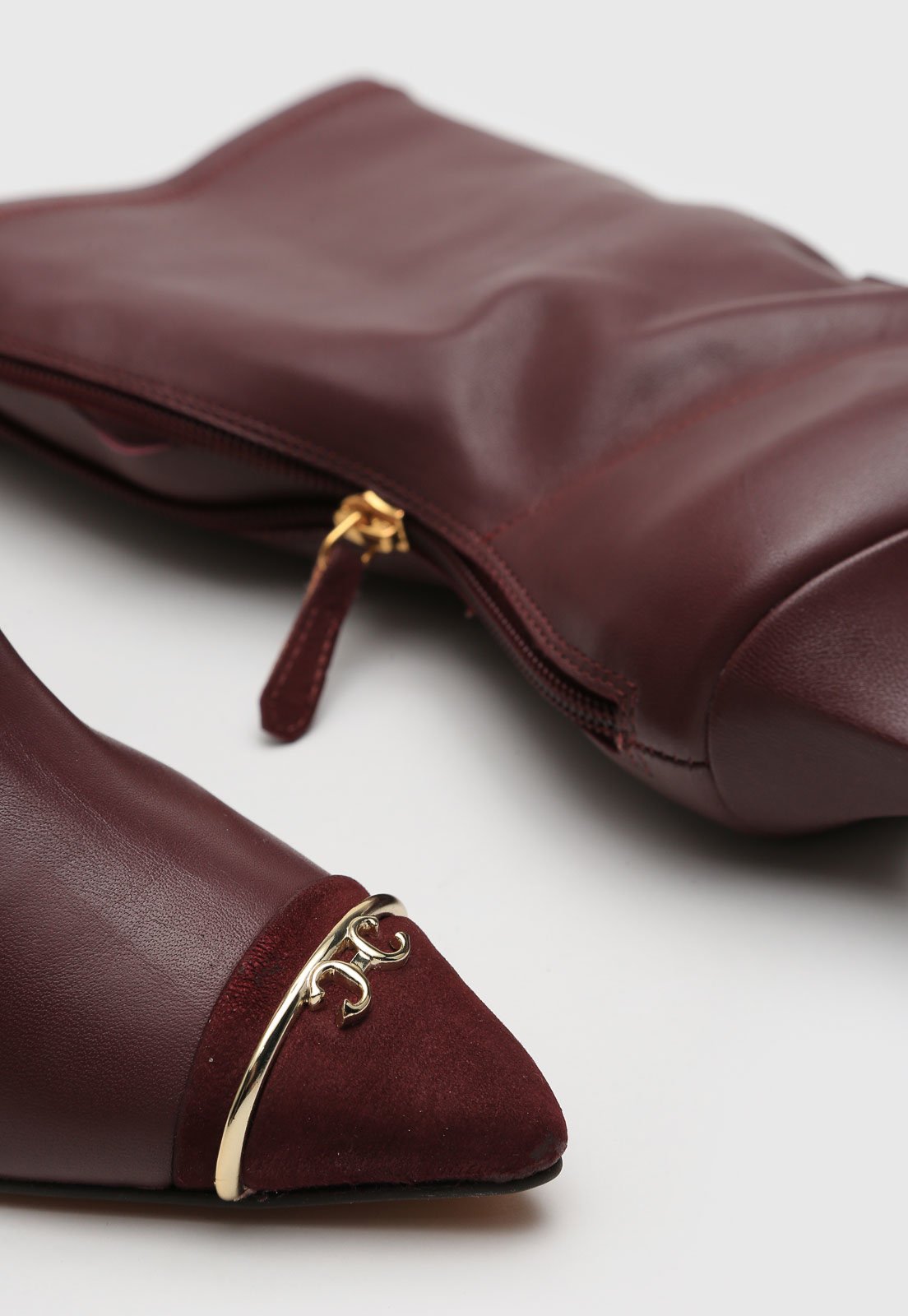 Bota Feminina Capodarte Borgonha 4016646