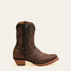Bota Feminina Texas Center Atlanta Bico Fino Couro Bovino Nacional 269801-CC