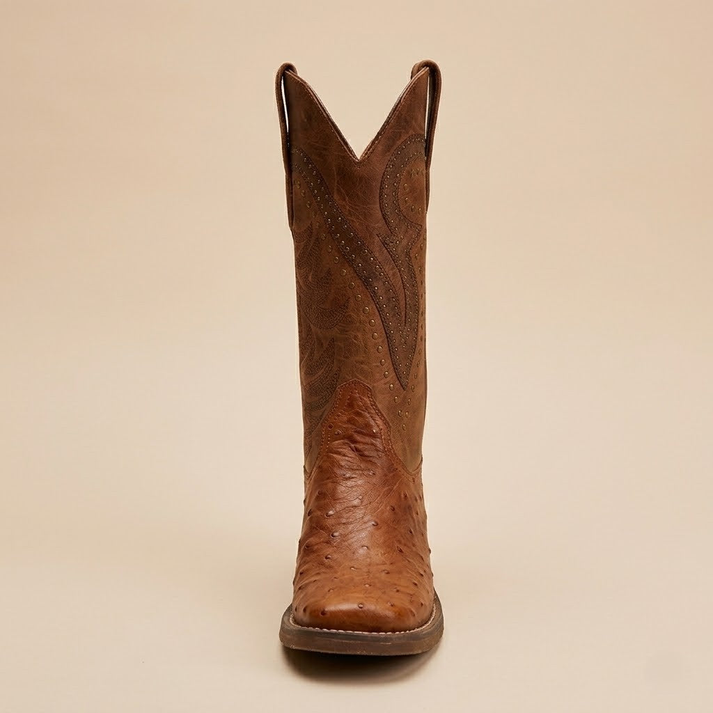 Bota Feminina Texas Center Avestruz 263203-AF