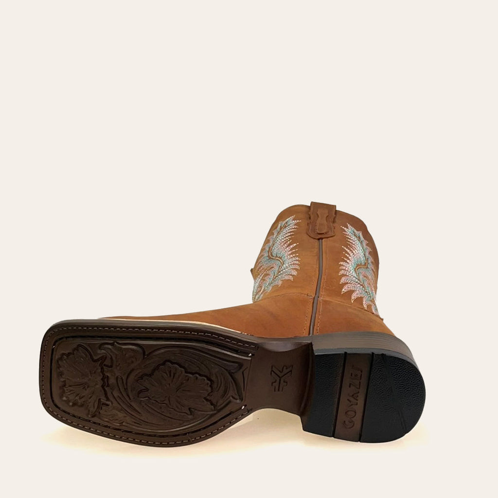 Bota Feminina Texas Center Bico Quadrado 266402-CF