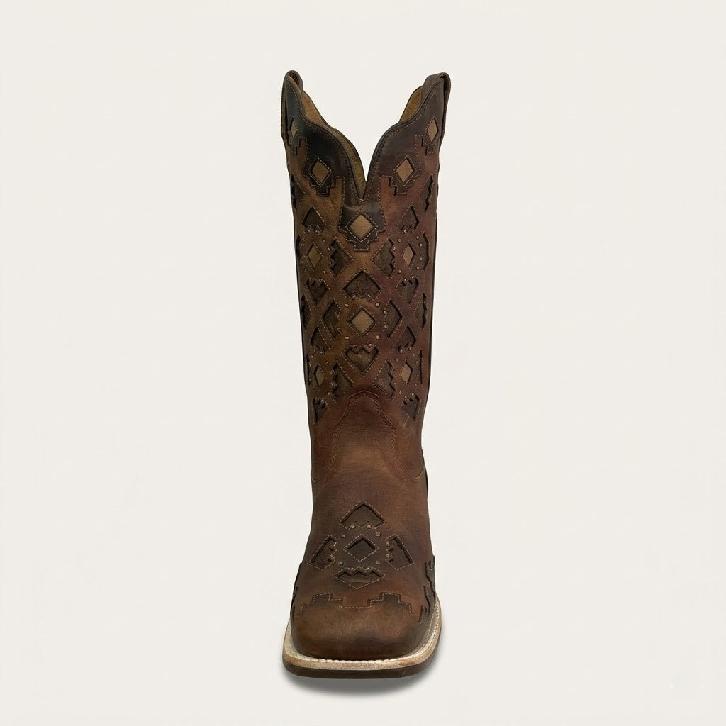 Bota Feminina Texas Center Bico Quadrado 266406-CF