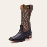 Bota Feminina Texas Center Bico Quadrado Jacaré Tabaco 263206-CF