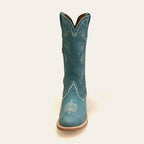Bota Feminina Texas Center Bico Redondo Couro Bovino Nacional 263401-CC