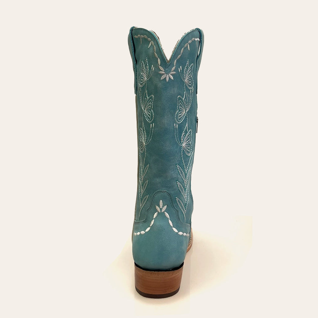 Bota Feminina Texas Center Bico Redondo Couro Bovino Nacional 263401-CC