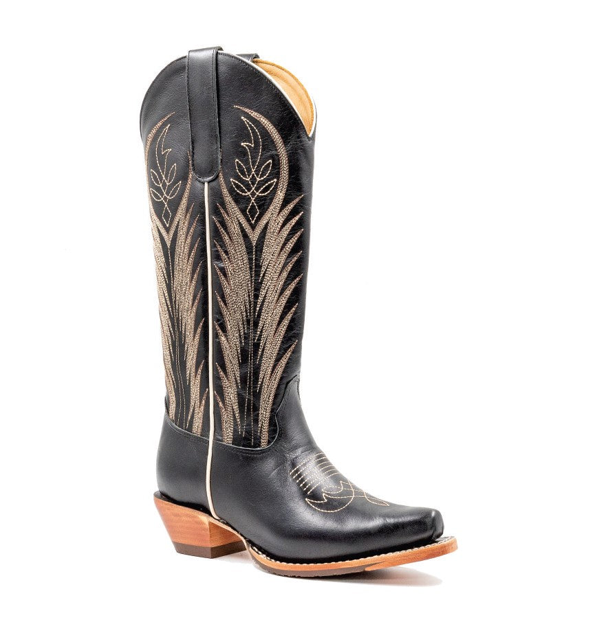 Bota Feminina Texas Center Mustang Preto 236802-CC