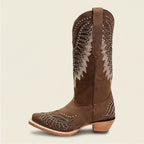 Bota Feminina Texas Center Nobuk Oil Café 266804-CHC