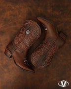 Bota Feminina Vimar Boots Fóssil Castanho 11269