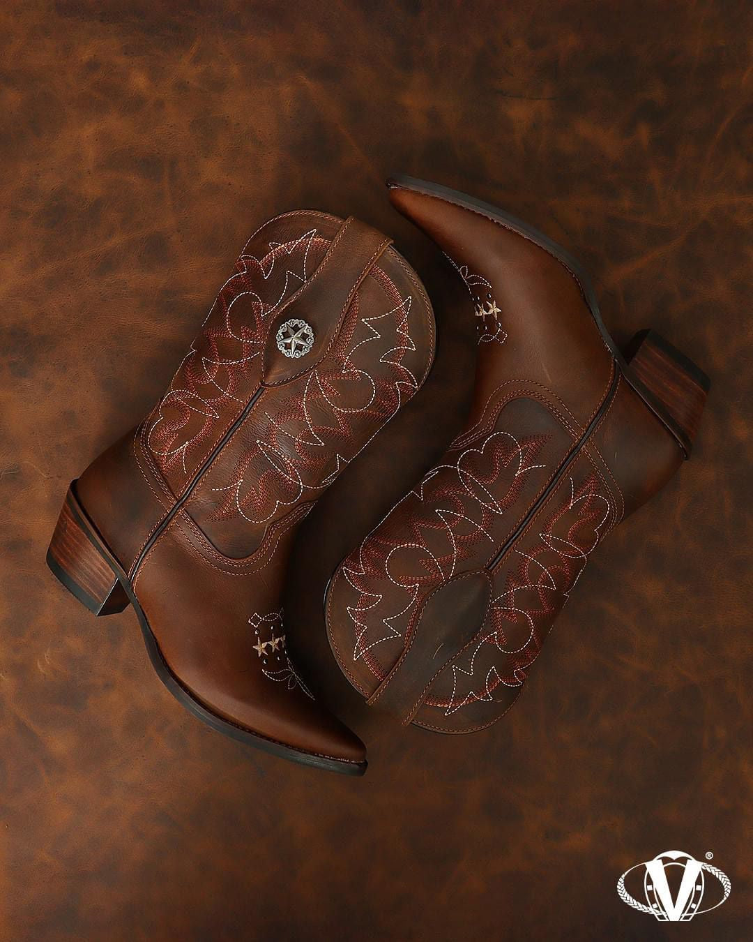 Bota Feminina Vimar Boots Fóssil Castanho 11269