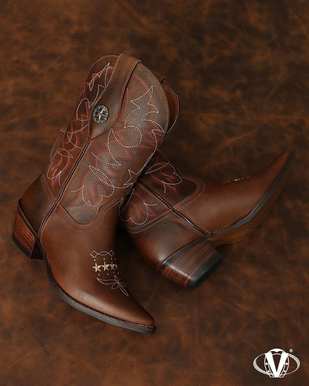 Bota Feminina Vimar Boots Fóssil Castanho 11269