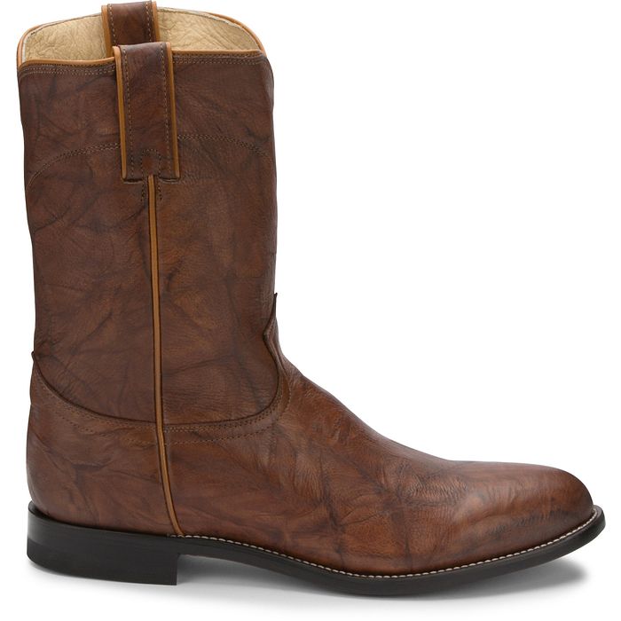Bota Justin Jackson Chestnut Couro Premium Importada 3163