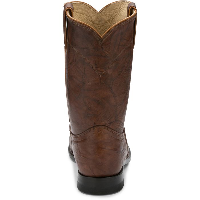 Bota Justin Jackson Chestnut Couro Premium Importada 3163