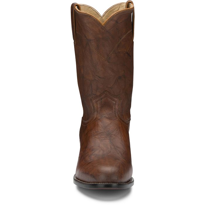 Bota Justin Jackson Chestnut Couro Premium Importada 3163