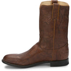 Bota Justin Jackson Chestnut Couro Premium Importada 3163