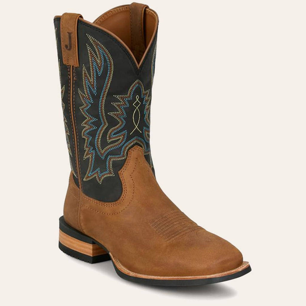 Bota Justin Masculina Rustle Western Importada OL7330