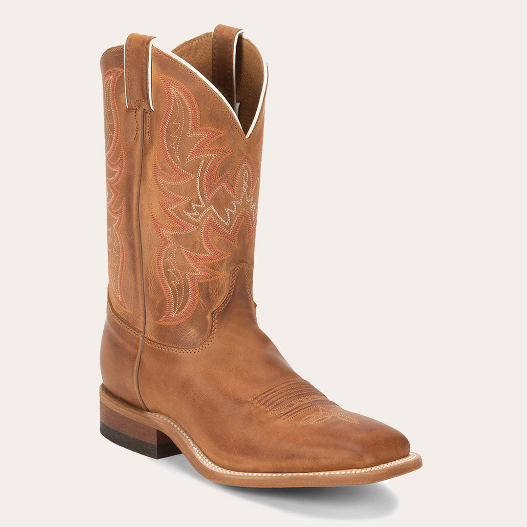Bota Masculina Justin Austin Distressed Coagnac Cowhide BR735