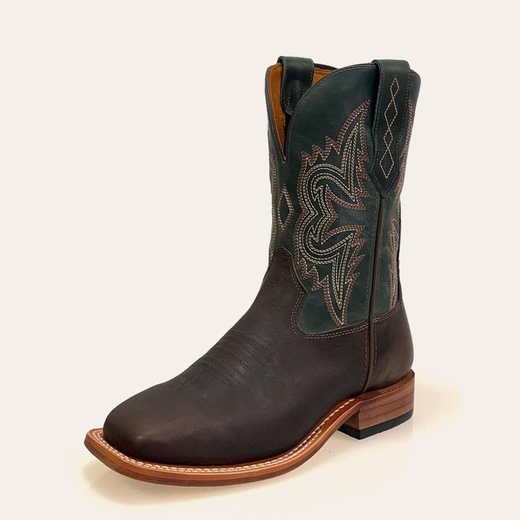 Bota Masculina Texas Center Atlanta Mediterr Bico Quadrado Couro Bovino Nacional 266501-CC