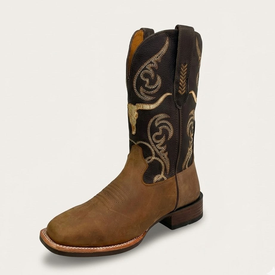 Bota Masculina Texas Center Bico Quadrado 266505-CP