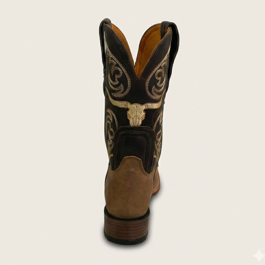 Bota Masculina Texas Center Bico Quadrado 266505-CP