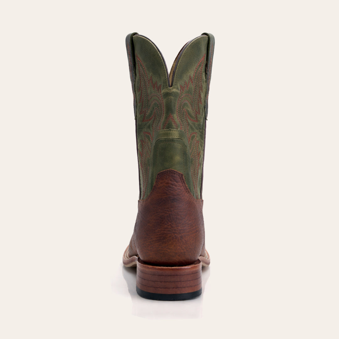 Bota Masculina Texas Center Bico Quadrado Cabeça Tan 266501-CBC