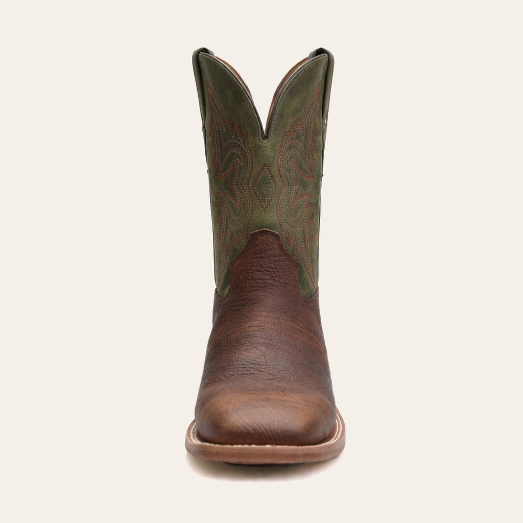 Bota Masculina Texas Center Bico Quadrado Cabeça Tan 266501-CBC