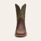 Bota Masculina Texas Center Bico Quadrado Cabeça Tan 266501-CBC