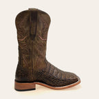 Bota Masculina Texas Center Bico Quadrado Couro Jacaré Nacional 266505-JC
