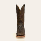 Bota Masculina Texas Center Bico Quadrado Couro Jacaré Nacional 266505-JC
