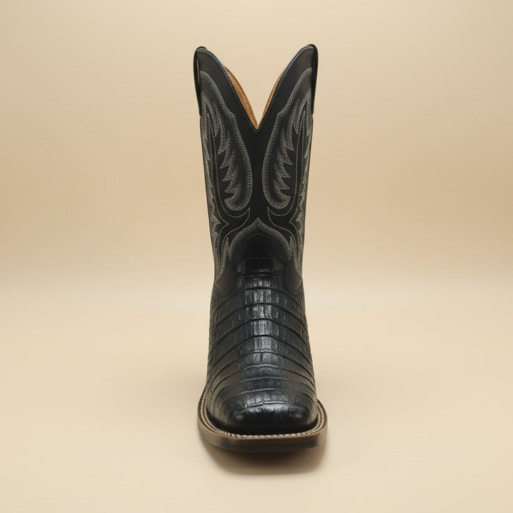 Bota Masculina Texas Center Jacaré Preto 266502-JC