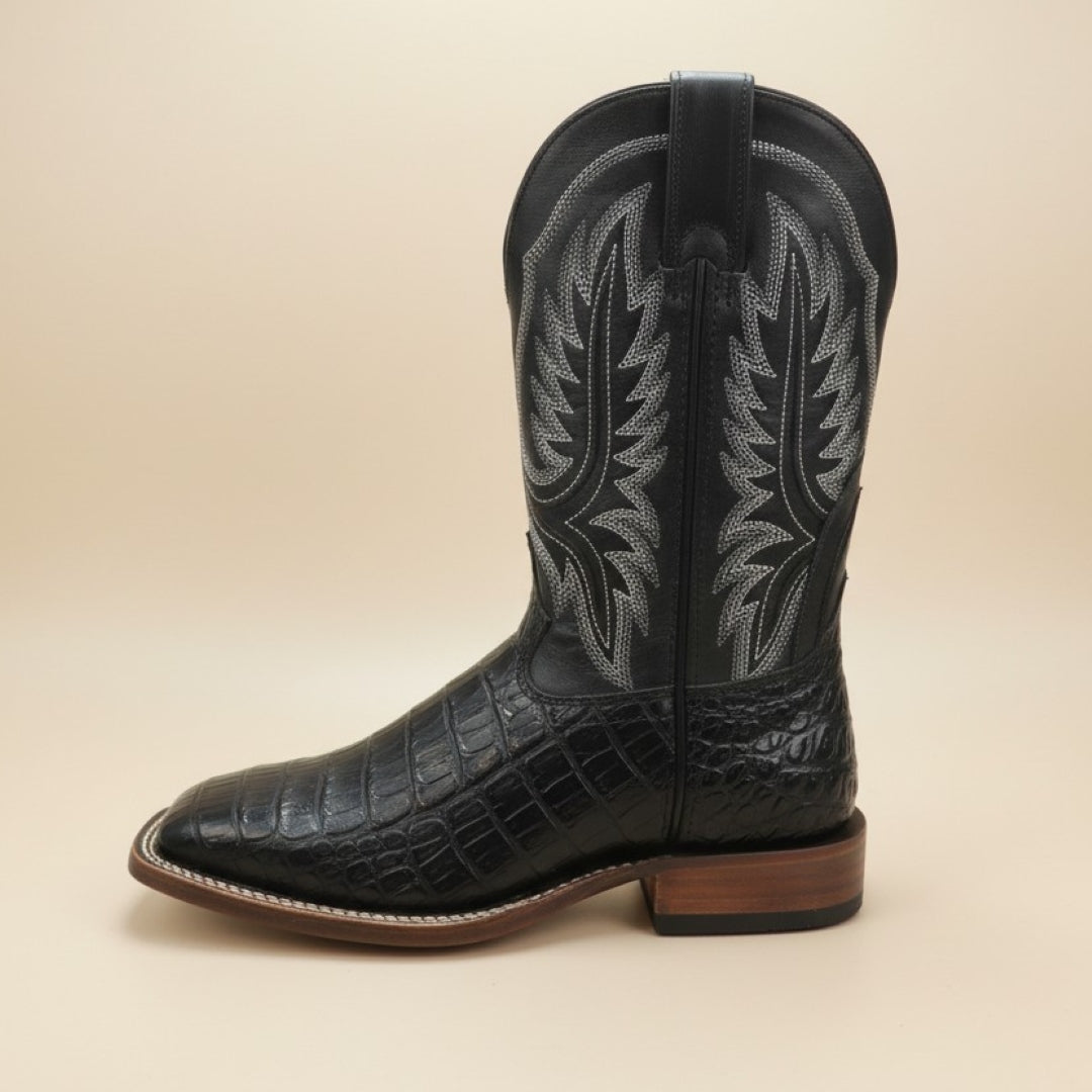 Bota Masculina Texas Center Jacaré Preto 266502-JC
