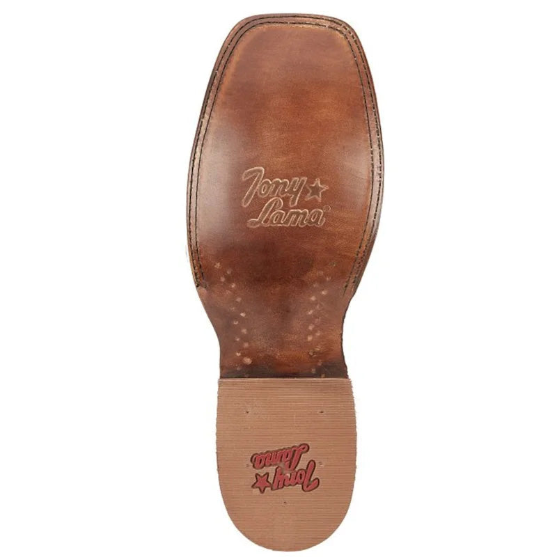 Bota Masculina Tony Lama Jinglebob Brown Print TL3021