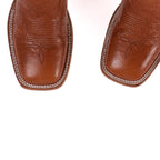 Bota Masculina Tony Lama Murillo Brandy Smooth Ostrich Couro de Avestruz SA6101