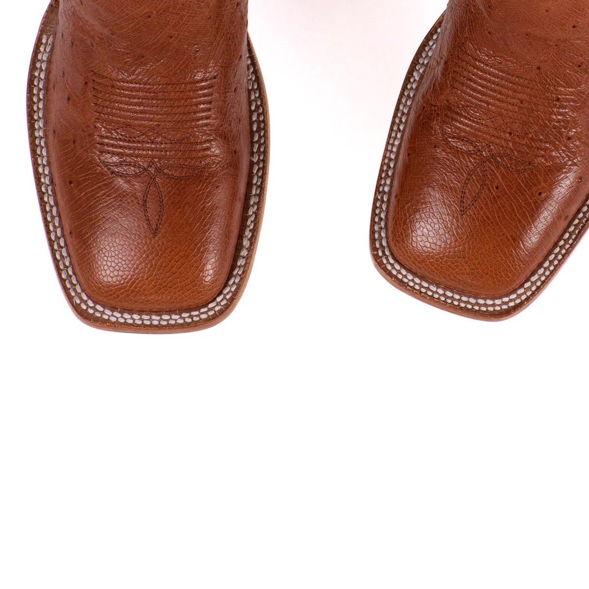 Bota Masculina Tony Lama Murillo Brandy Smooth Ostrich Couro de Avestruz SA6101