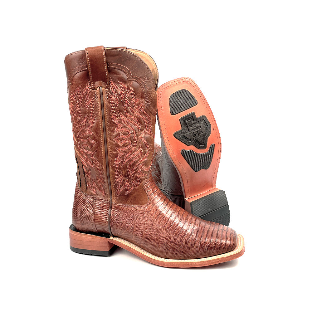 Bota Texas Center Lagarto Pinhão 226504-LC