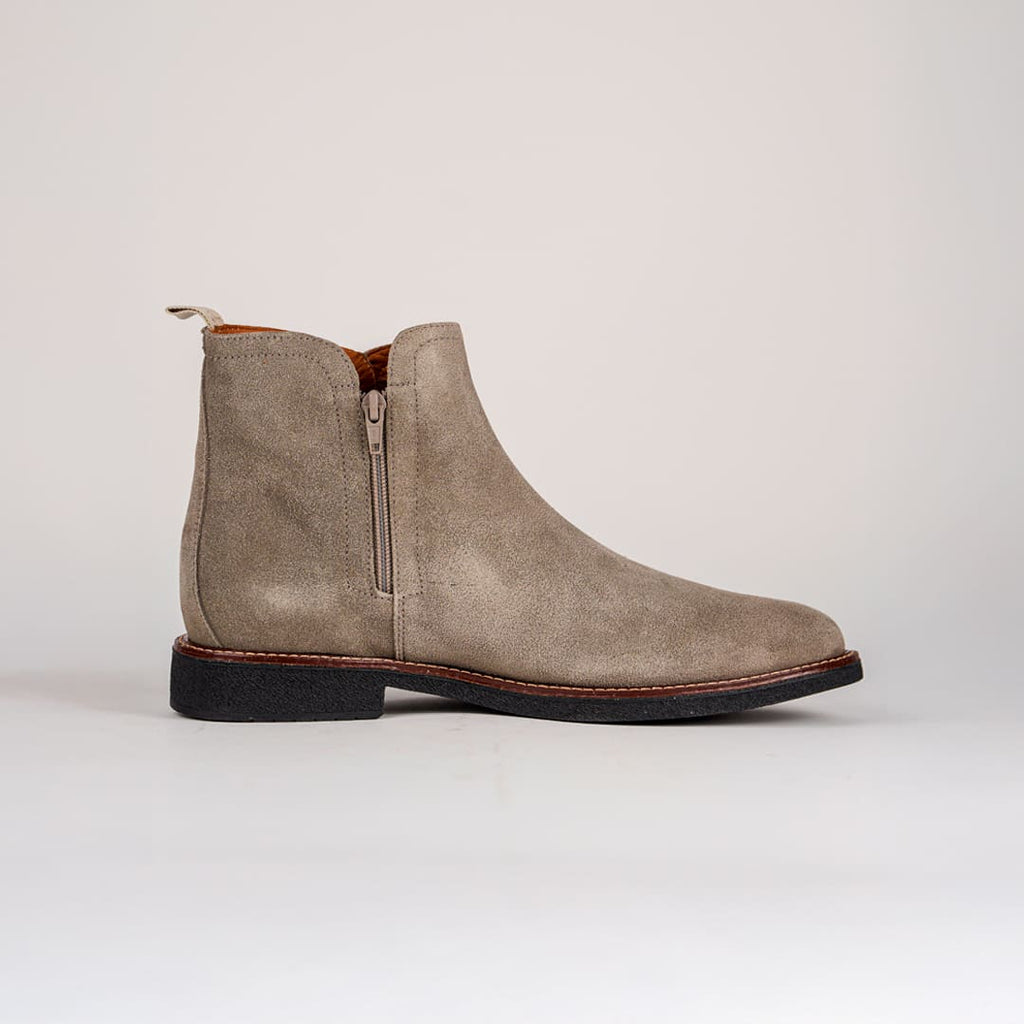 Botina Masculina TXC Brand Chelsea Lock Couro Camurça 26199