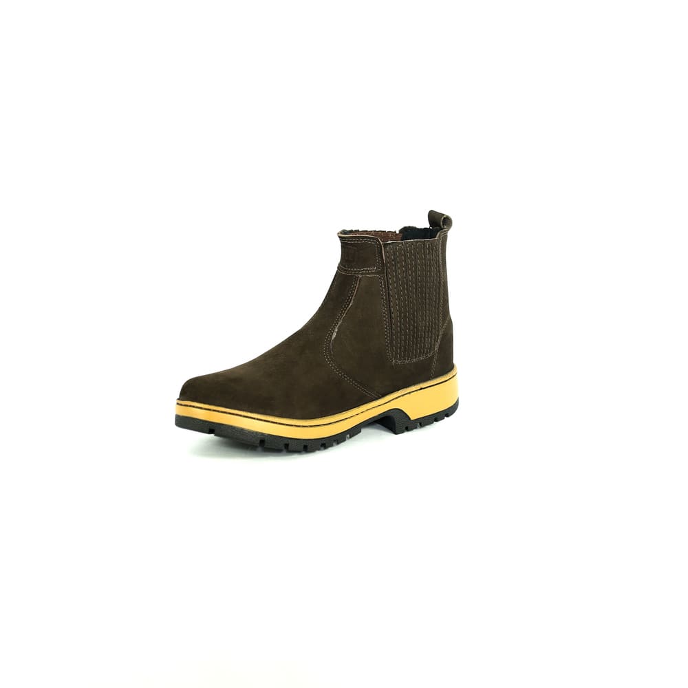 Botina Ranch Wear Worker Nobuck Café