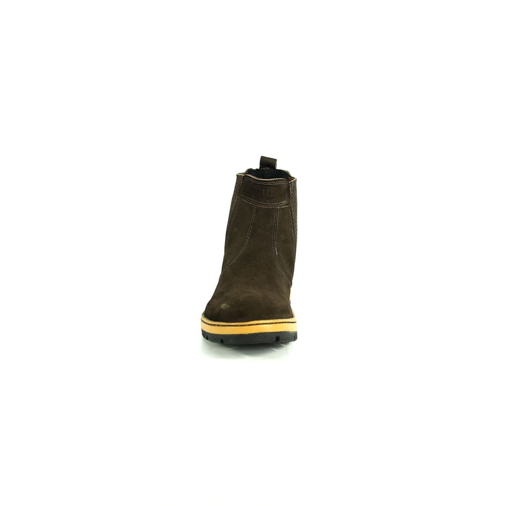 Botina Ranch Wear Worker Nobuck Café