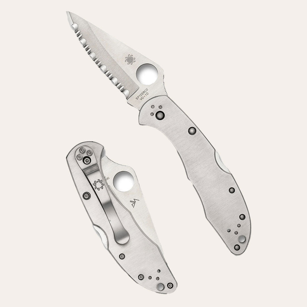 Canivete Spyderco Delica® 4 Aço Inoxidável C11PS