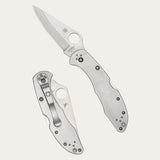 Canivete Spyderco Delica® 4 Inoxidável Borda Lisa C11P