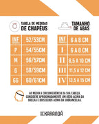 CHAPÉU C DUPLO AMERICANO LP ABA M (MOLDADO)