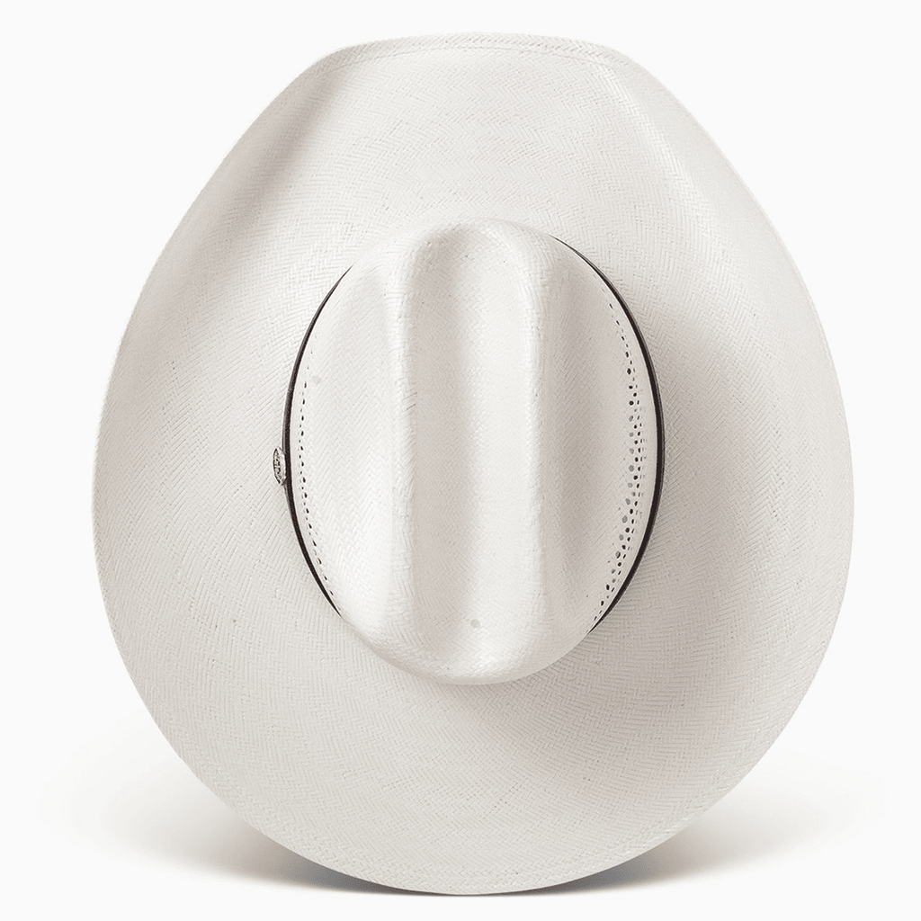 Chapéu Resistol 20X Cross Tie Palha Shantung Cowboy Hat Importado RSCTIE