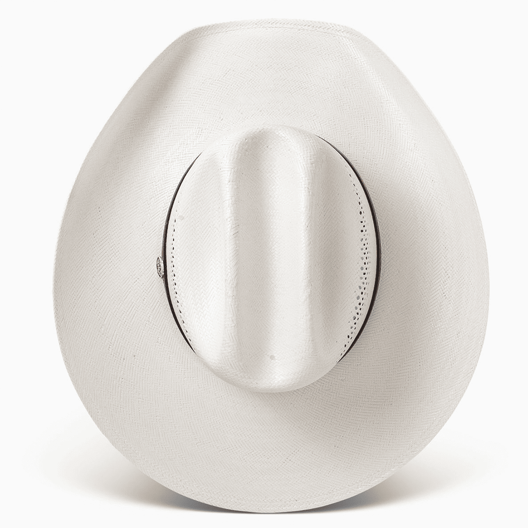 Chapéu Resistol 20X Cross Tie Palha Shantung Cowboy Hat Importado RSCTIE