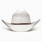 Chapéu Resistol 20X Cross Tie Palha Shantung Cowboy Hat Importado RSCTIE