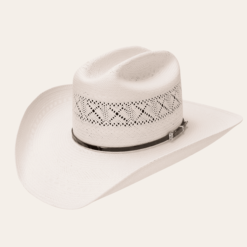 Chapéu Resistol 20X Gold Card Palha Natural Cowboy Hat Importado RSGDCR